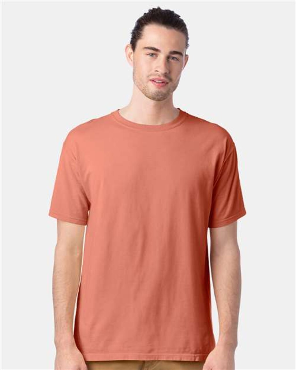 Garment-Dyed Crewneck T-Shirt for Casual, Vintage & Everyday Comfort Wear
